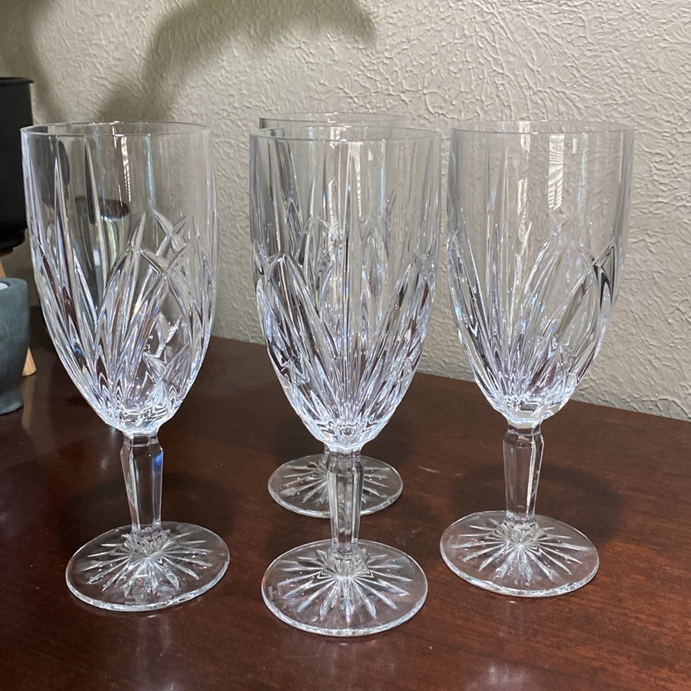 Vintage, Set of 4, Marquis Waterford Brookside Beverage Glasses. 12 OZ - Picture 9 of 9
